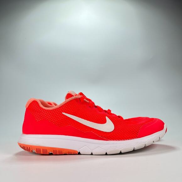 Nike Flex Experience RN 4 Bright Red Running Shoes 749178-602 Women's Size 8 - Picture 1 of 11